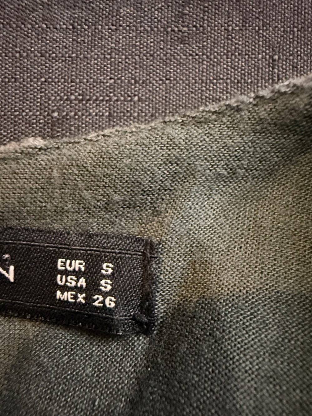 Zara Charcoal Gray Floral Lace Long Sleeve Dress - Picture 8 of 8